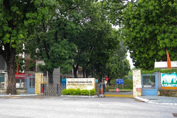 Trường đại học Bách khoa Hà Nộ. (Ảnh: Thanh Tùng/TTXVN)