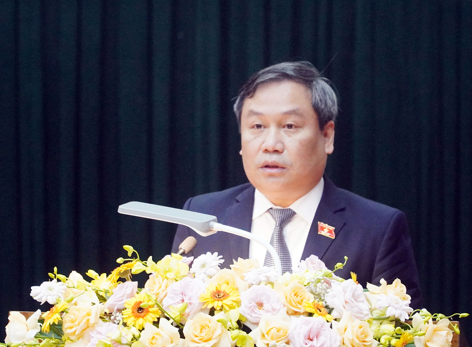 Đồng chí Bi thư Tỉnh ủy, Trưởng đoàn ĐBQH tỉnh Vũ Đại Thắng: Đánh giá khách quan, toàn diện kết quả đạt được, đề ra nhiệm vụ, giải pháp phù hợp với tình hình mới