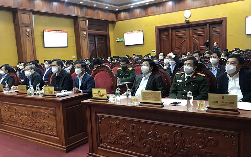 Các đại biểu dự hội nghị.