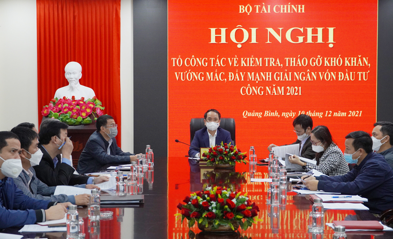 Các đại biểu dự hội nghị tại điểm cầu tỉnh Quảng Bình.