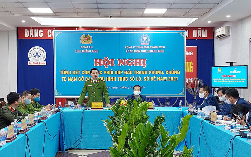 Hội nghị tổng kết công tác phối hợp đấu tranh phòng, chống tệ nạn cờ bạc dưới hình thức số đề