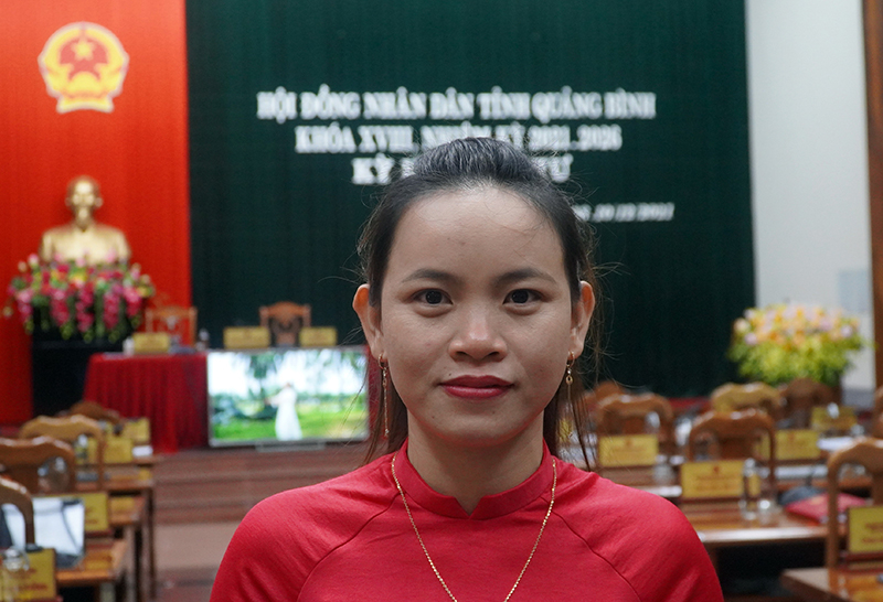 Đại biểu Đinh Thị Chuẩn