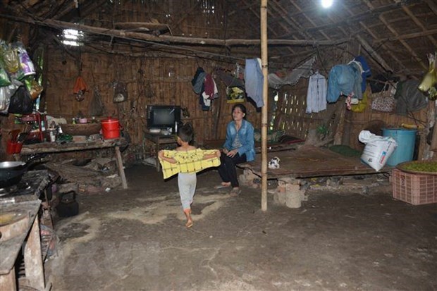 Gia cảnh một hộ nghèo. (Ảnh minh họa. Nguồn: TTXVN)