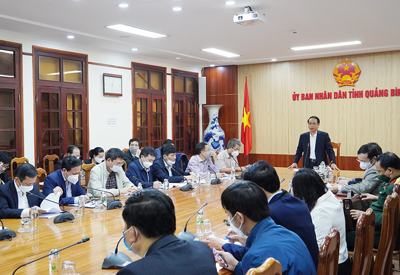 Quang cảnh buổi làm việc.