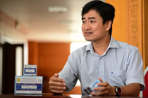 Bị can Phan Quốc Việt, nguyên Tổng giám đốc Việt Á Corp. (Nguồn: Vietacorp)