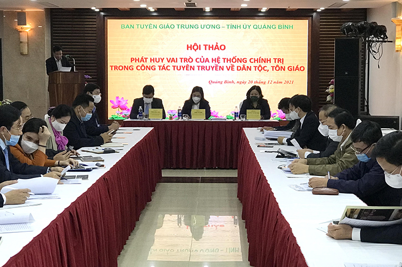 Toàn cảnh hội thảo.