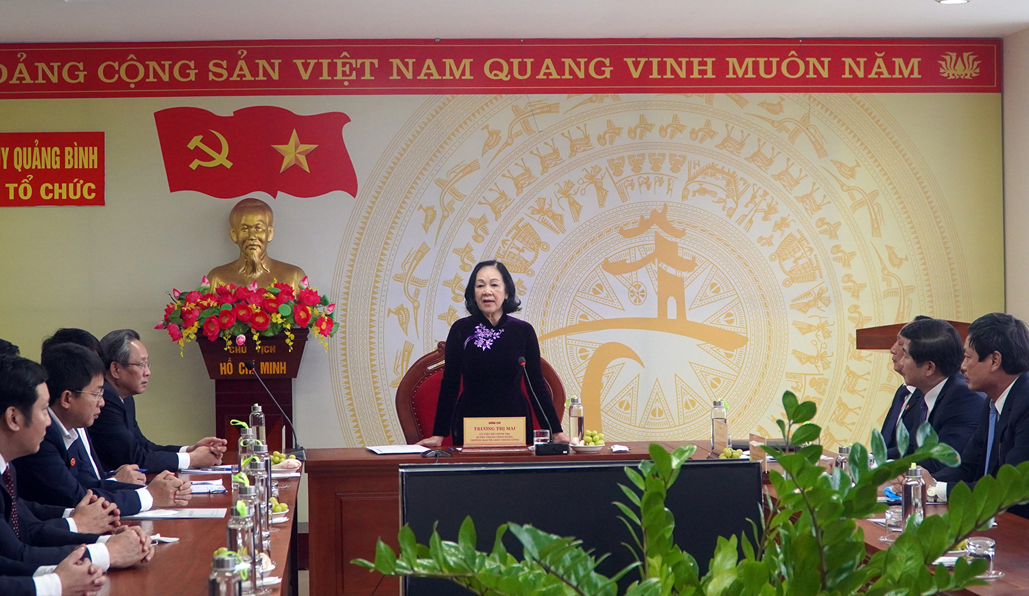 Toàn cảnh buổi làm việc