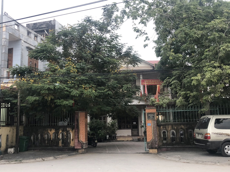 Ban Quản lý Dự án đầu tư xây dựng và Phát triển quỹ đất TX. Ba Đồn, nơi ông Thịnh từng làm việc