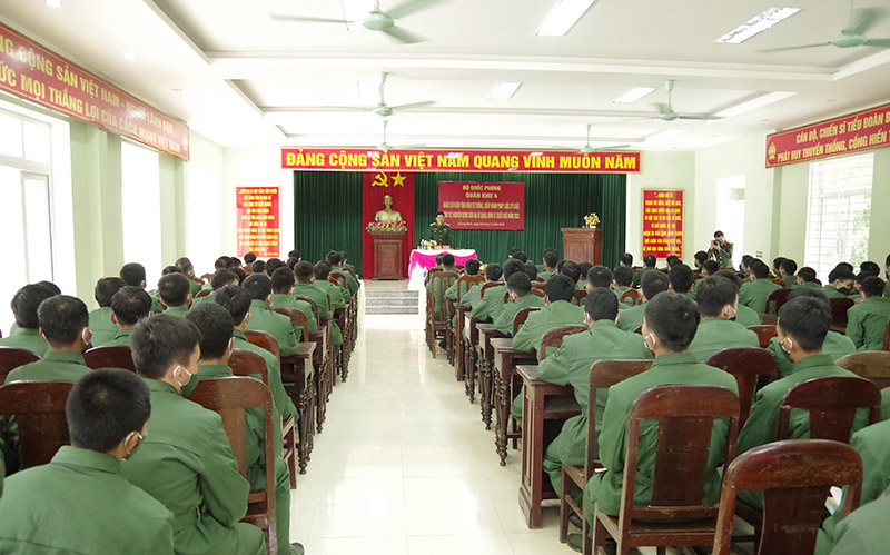 Năm 2022, lực lượng vũ trang tỉnh có 96 đồng chí hạ sỹ quan, binh sỹ hoàn thành nghĩa vụ quân sự trở về địa phương.