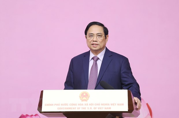 Thủ tướng Phạm Minh Chính là Trưởng Ban Chỉ đạo cải cách hành chính của Chính phủ. (Ảnh: Dương Giang/TTXVN)