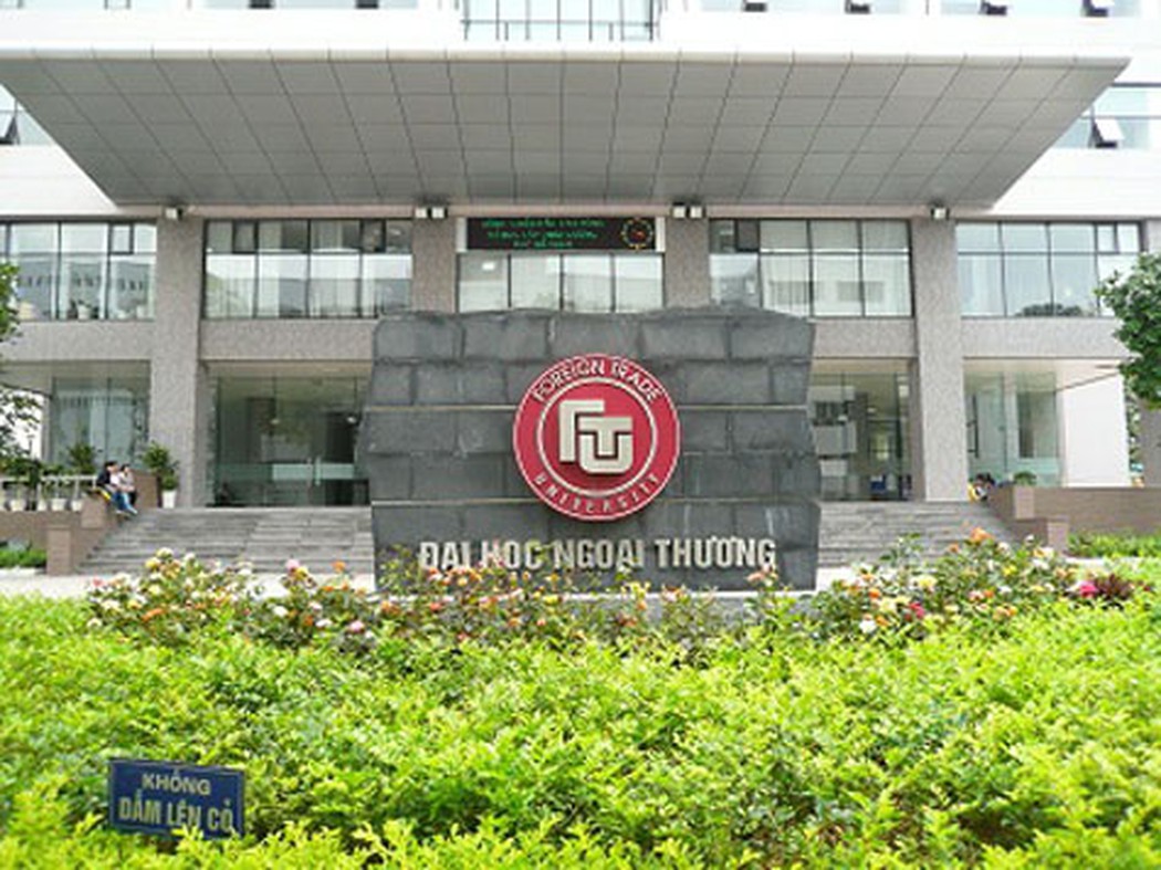  Khuôn viên Trường Đại học Ngoại thương. Ảnh: FTU