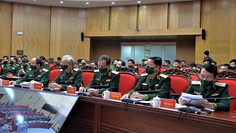 Các đại biểu dự hội nghị. 
