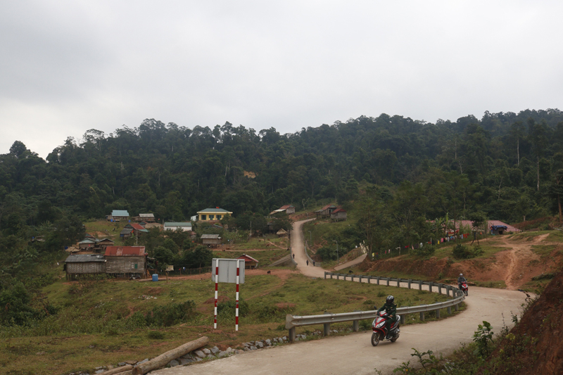  Một góc bản Troi, xã Thượng Trạch (Bố Trạch).