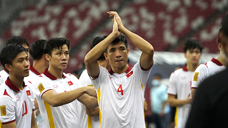 Thất bại trước Thái Lan tại AFF Cup 2021 đã chỉ ra nhiều vấn đề của bóng đá Việt Nam. Ảnh: AFF Cup
