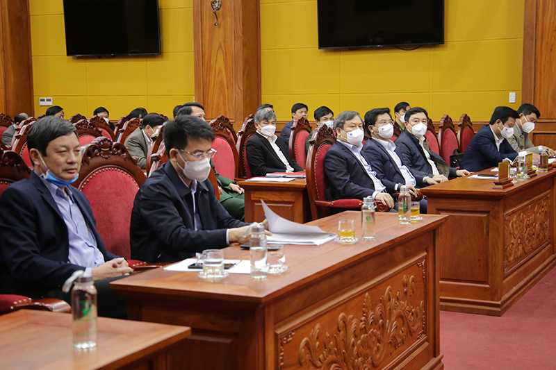 Các đại biểu dự hội nghị.