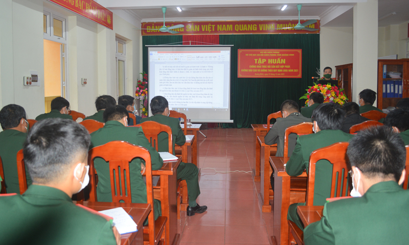 Lớp tập huấn nghiệp vụ công tác về chống khai thác hải sản IUU