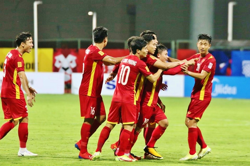 Đội tuyển bóng đá nam chào đón năm 2022 với nhiều thử thách. Ảnh: VFF