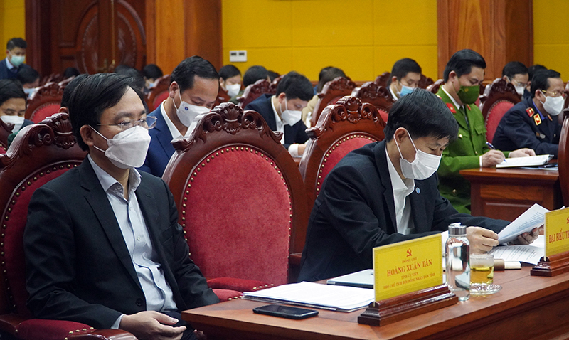 Các đại biểu dự hội nghị