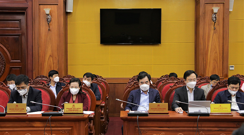 Các đại biểu dự hội nghị.