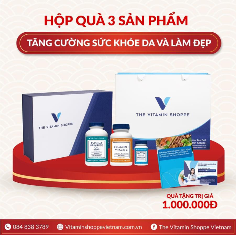 Hộp quà Tăng cường Sức khỏe Da và Làm đẹp. Ảnh: PV