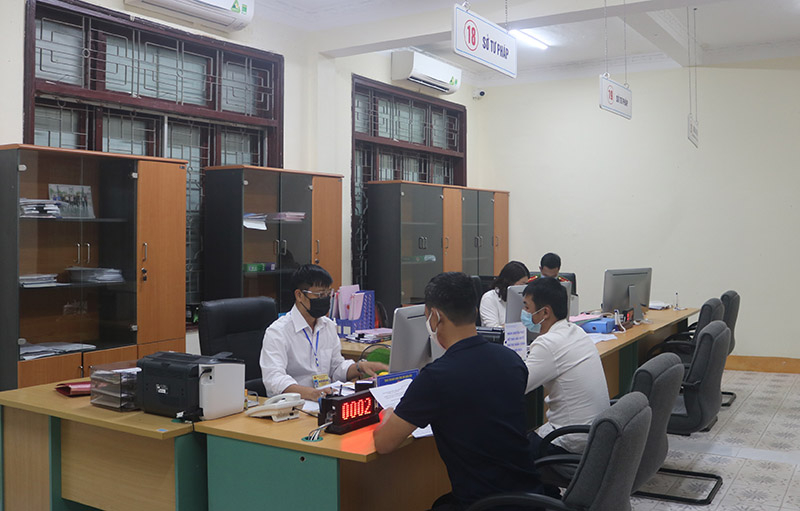 Sở Tư pháp tăng cường ứng dụng công nghệ thông tin, cải cách TTHC trong lĩnh vực Tư pháp.