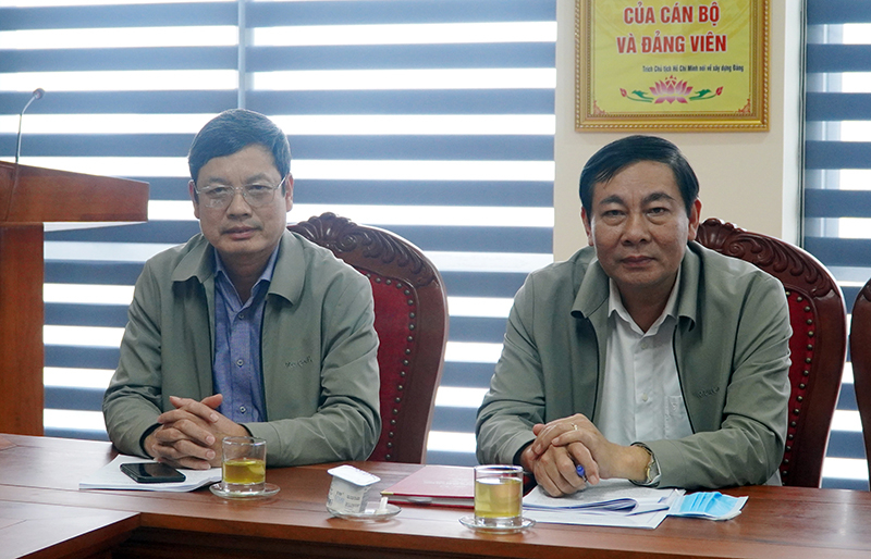 Đại biểu dự hội nghị tại điểm cầu Quảng Bình