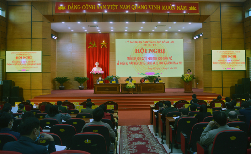 Quang cảnh hội nghị.