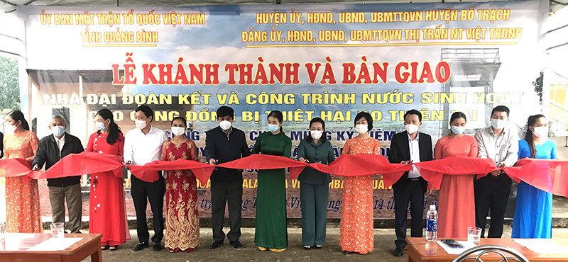 Mặt trận các cấp trong tỉnh tích cực chăm lo hoạt động xây dựng nhà  