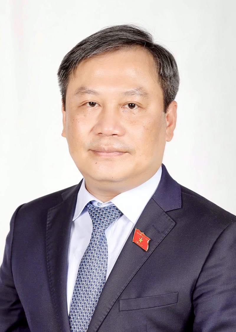 Đồng chí Vũ Đại Thắng, Ủy viên Trung ương Đảng, Bí thư Tỉnh ủy, Trưởng đoàn đại biểu Quốc hội tỉnh.