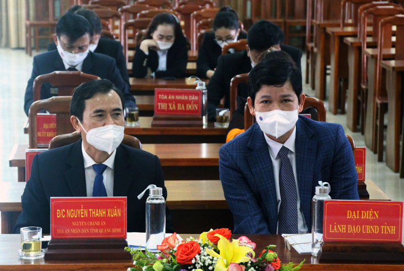 Đồng chí Hồ An Phong, Tỉnh ủy viên, Phó Chủ tịch UBND tỉnh tham dự hội nghị