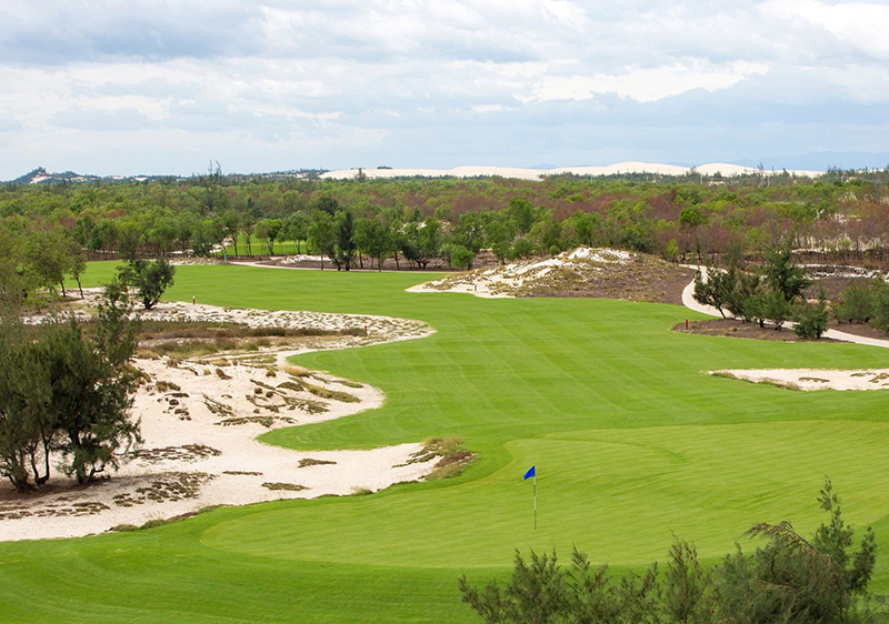 FLC Golf Links Quang Binh – Nơi diễn ra giải đấu Bamboo Airways Golf Tournament 2022. Ảnh: FLC