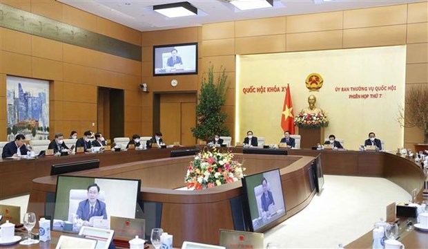 Quang cảnh phiên họp. (Ảnh: Doãn Tấn/TTXVN)