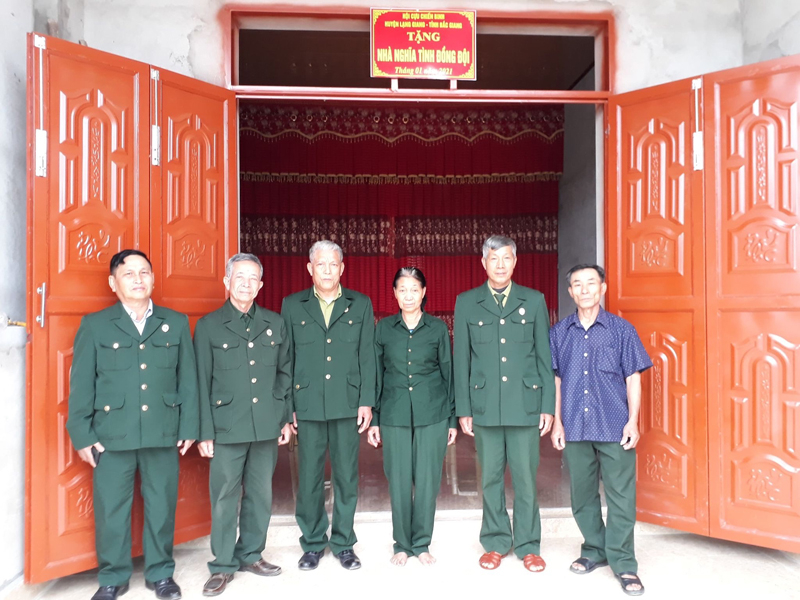 Những ngôi nhà mới là động lực để hội viên, CCB khó khăn trên địa bàn an cư, nỗ lực vươn lên phát triển kinh tế thoát nghèo (Ảnh chụp trước thời điểm dịch Covid-19 bùng phát).