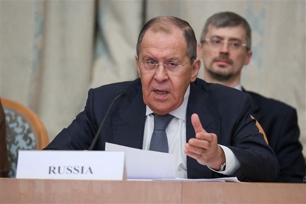 Ngoại trưởng Nga Sergei Lavrov. (Ảnh: AFP/TTXVN)