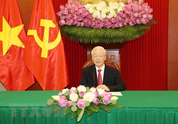 Tổng Bí thư Nguyễn Phú Trọng. (Ảnh; TTXVN)