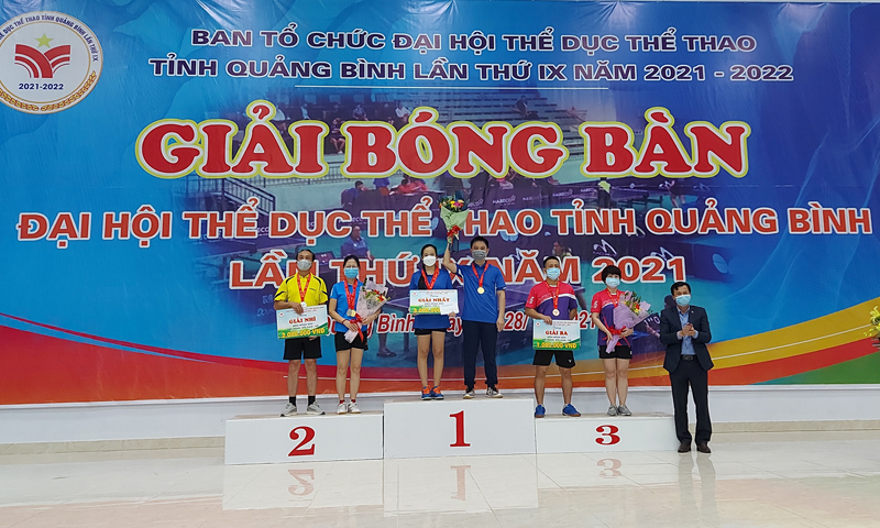 Năm 2021, Sở VHTT đã tổ chức thành công 5 môn thi đấu trong khuôn khổ Đại hội TDTT lần thứ IX.