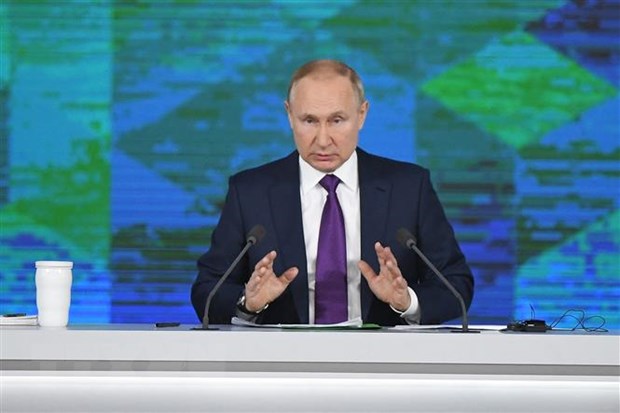 Tổng thống Nga Vladimir Putin. (Ảnh: AFP/TTXVN)