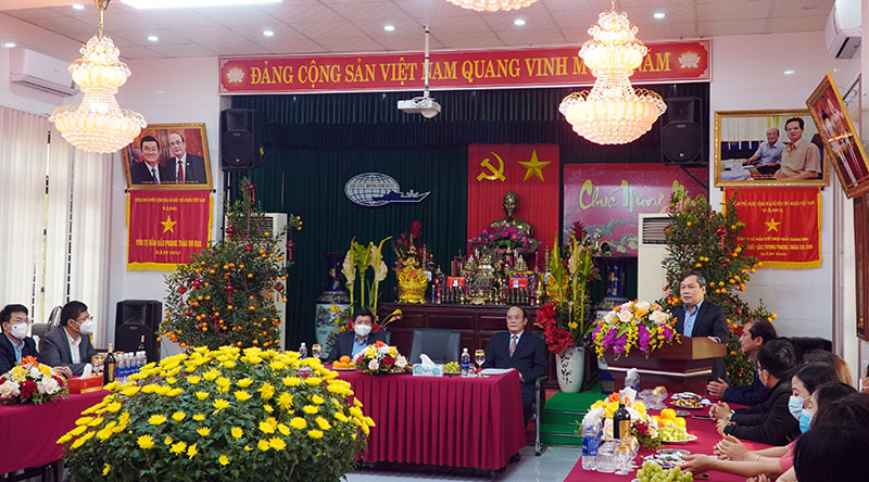 Toàn cảnh buổi thăm và làm việc 