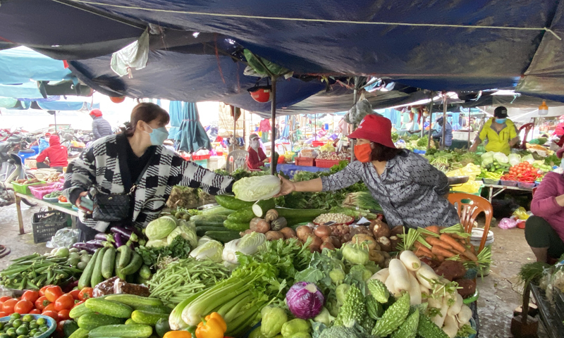 Mặt hàng rau, củ, quả có mức tiêu thụ mạnh sau Tết Nguyên đán.