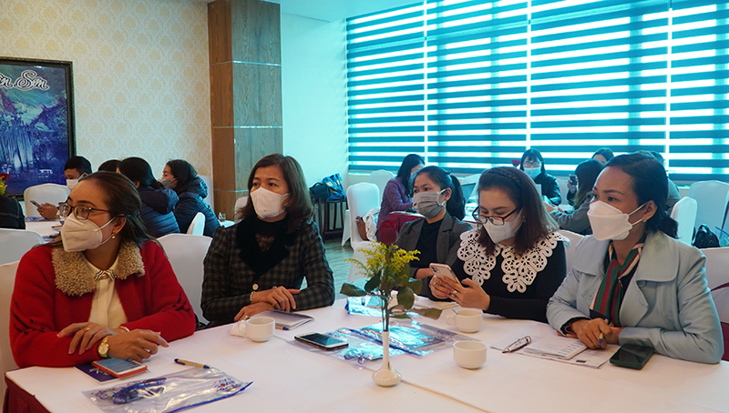 Các học viên tham gia tập huấn