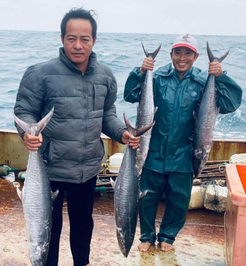 Kiểm tra tình hình sinh trưởng của cây ngô (xã Thuận Hoá, Tuyên Hoá).