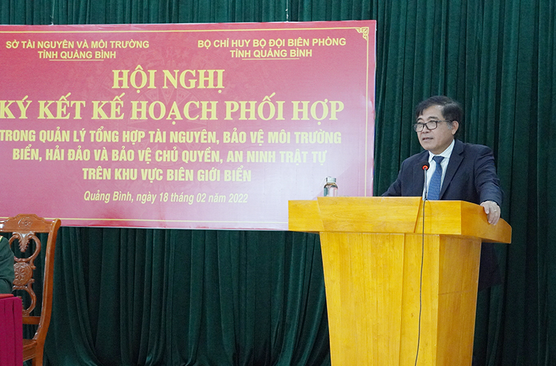 Đồng chí Phó Chủ tịch Thường trực UBND tỉnh Đoàn Ngọc Lâm phát biểu chỉ đạo tại hội nghị.