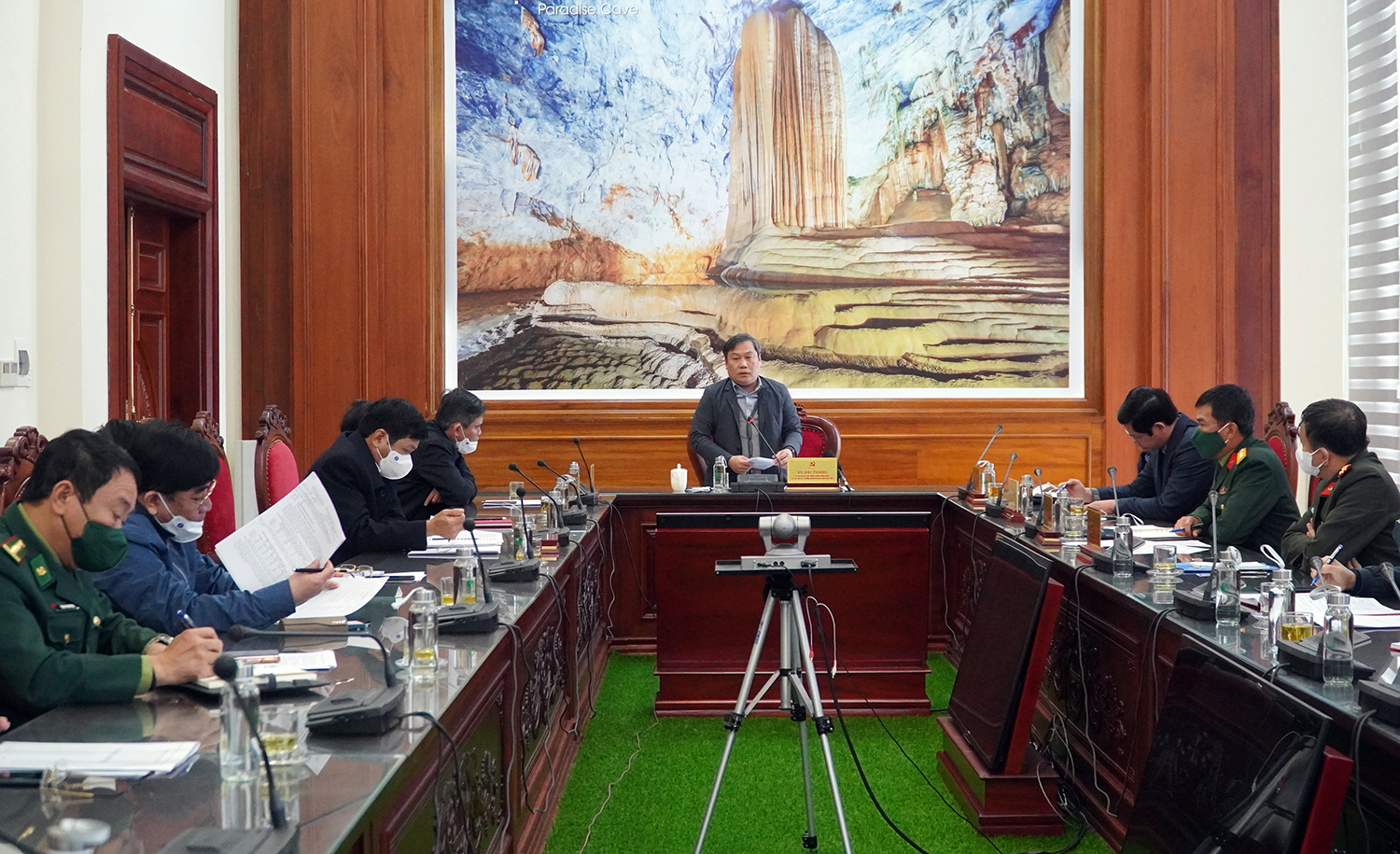 Toàn cảnh buổi họp