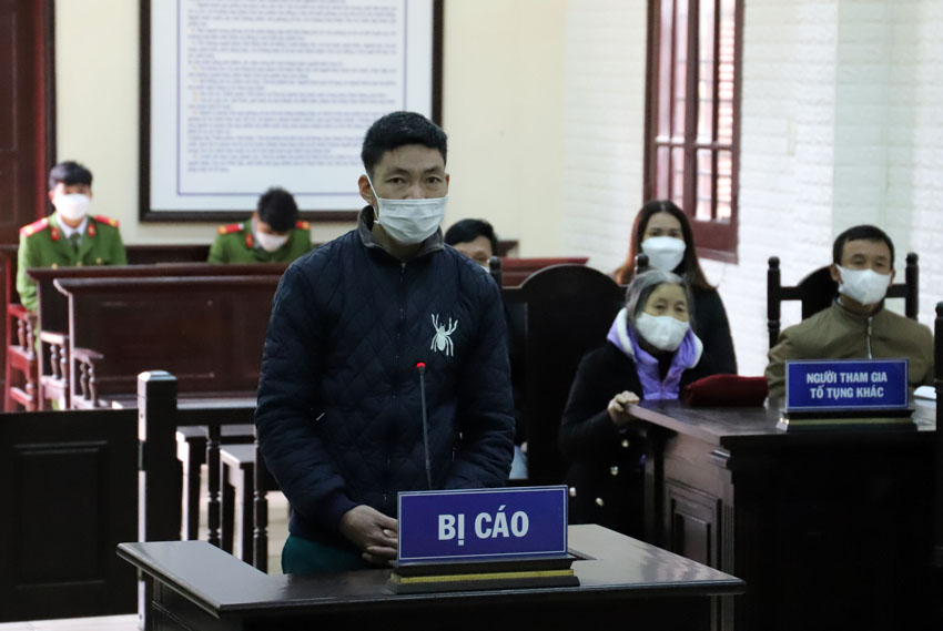 Bị cáo Đinh Xuân Giáo