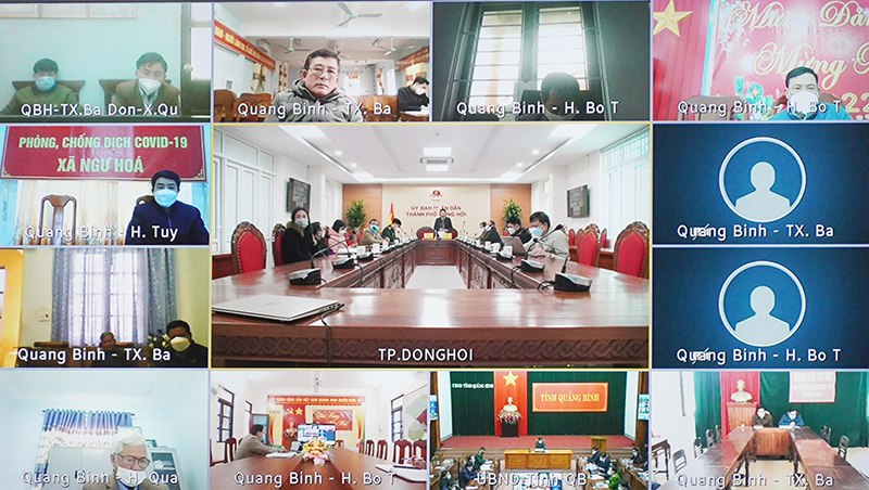 Các điểm cầu địa phương