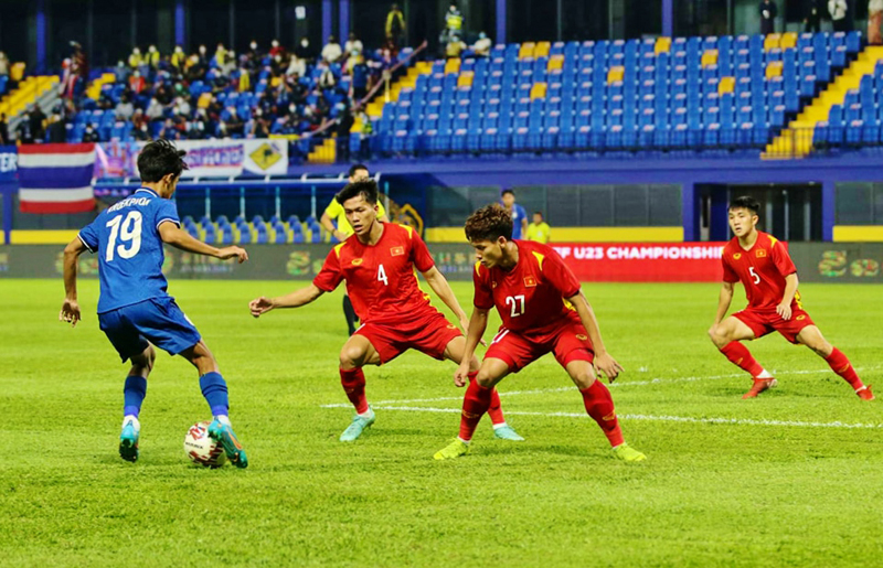 Đối thủ của thầy trò HLV Đinh Thế Nam ở trận bán kết ngày 24/2 sẽ là U23 Timor Leste.