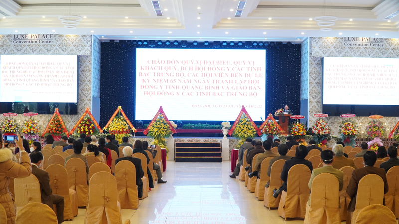 Toàn cảnh lễ kỷ niệm.