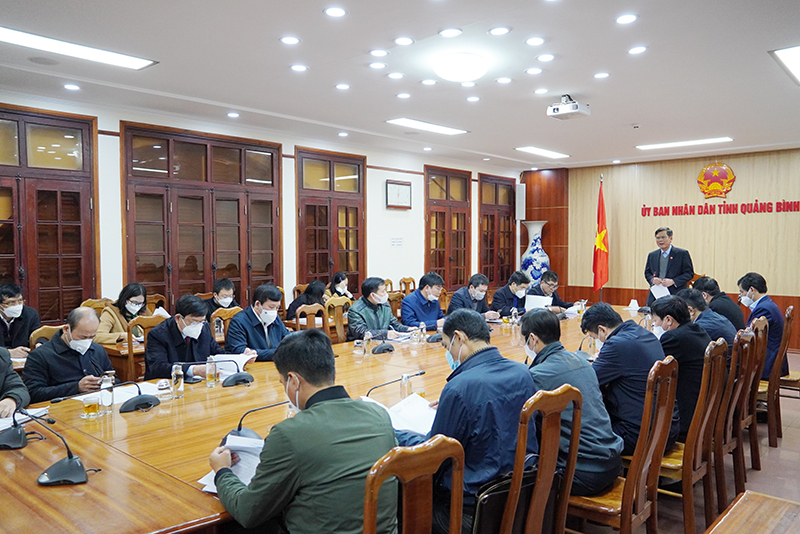 Đồng chí Chủ tịch UBND tỉnh Trần Thắng phát biểu kết luận tại buổi làm việc