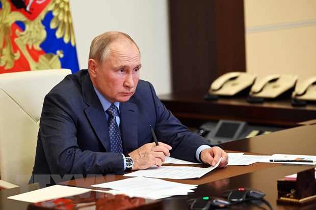 Tổng thống Nga Vladimir Putin. (Ảnh: AFP/TTXVN)