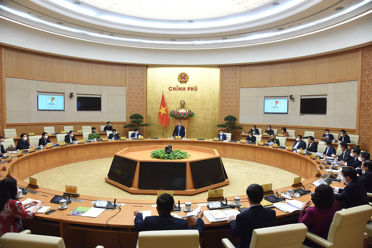 Quang cảnh phiên họp.